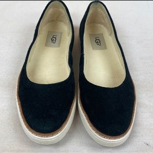Ugg Australia Kammi Black Suede Flat